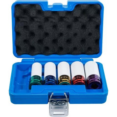 Douille à Choc 12,5 mm (1/2) 19 mm - Protection Intégrée - Résistante et Sécurisée - BGS