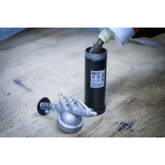 Mini-Pompe à Graisse à Air Comprimé 85 cm - Précision et Efficacité - BGS