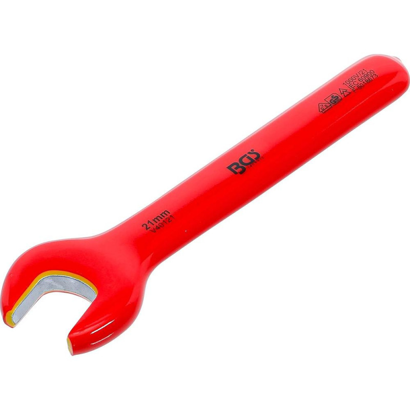 Clé à Fourche VDE 21 mm - Isolation Sécurisée - BGS