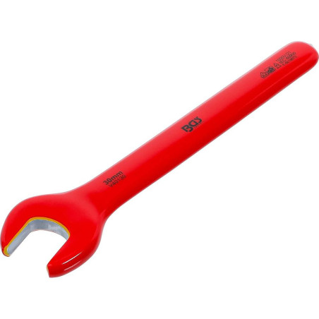 Clé à Fourche VDE 30 mm - Isolation Sécurisée - Travail Électrique en Toute Sécurité - BGS