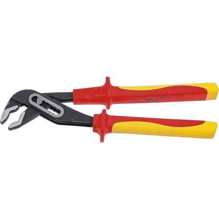 Pince Multiprise VDE 250 mm - Sécurité et Précision, Pro, 1000 V, Acier, Isolation VDE - D-Work