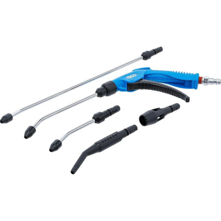 Soufflette à Air Comprimé - 5 Buses - Polyvalente et Pratique pour Nettoyage Rapide - BGS