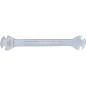 Clé de Serrage pour Rayon Cycle - 19,7 cm x 4,8 cm x 1,8 cm - Acier, Poignée Ergonomique - Réglage Précis et Durable - BGS