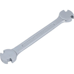 Clé de Serrage pour Rayon Cycle - 19,7 cm x 4,8 cm x 1,8 cm - Acier, Poignée Ergonomique - Réglage Précis et Durable - BGS