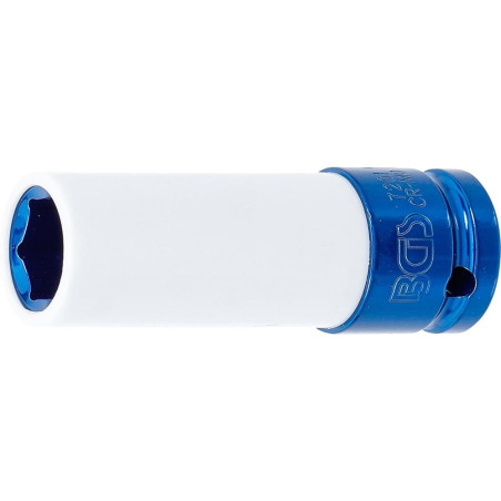Douille à Choc 12,5 mm (1/2) 17 mm - Protection Intégrée - Résistante et Sécurisée - BGS