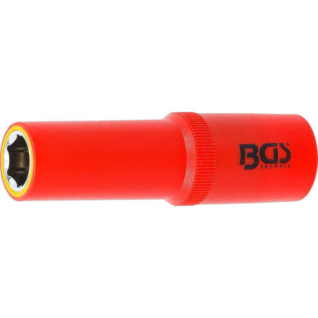 Douille pour Clé VDE 1/2 13 mm - Six Pans - Sécurité et Précision, Acier - D-Work