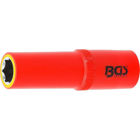 Douille pour Clé VDE Six Pans 12,5 mm (1/2 ) 14 mm - Acier Résistant - Sécurité Électrique - BGS