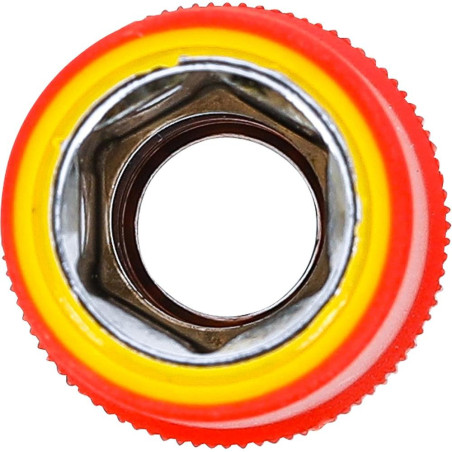 Douille pour Clé VDE Six Pans 12,5 mm (1/2 ) 14 mm - Acier Résistant - Sécurité Électrique - BGS