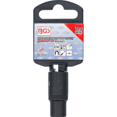 Douille de Support de Taraud 10 mm (3/8 ) - 7,3 mm - Acier Résistant - Précision et Durabilité - BGS