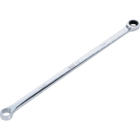 Clé Polygonale à Cliquet Extra Longue 13 mm - Maniabilité et Précision, Zones Difficiles, Acier Résistant - D-Work