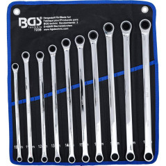 Clé Polygonale à Cliquet Extra Longue 17 mm - Acier Résistant - Précision et Confort d Utilisation - BGS