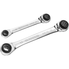 Clé Polygonale à Cliquet Extra Longue 16 mm - Acier Résistant - Précision et Confort d Utilisation - BGS
