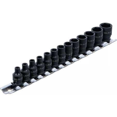 Douille à Choc Six Pans 6,3 mm (1/4) - 10 mm - Acier Résistant - Usage Professionnel - D-Work