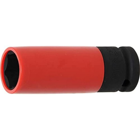 Douille à Choc 12,5 mm (1/2) - Taille 21 mm - Protection Intégrée - Usage Professionnel et Durable - BGS