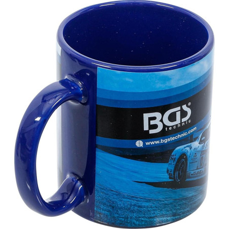 Tasse à Café - 375 ml - Bleu, Céramique - Confort et Élégance - D-Work