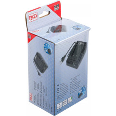 Chargeur Rapide 18V 2,5A - Compact et Efficace - Recharge Optimale des Batteries - BGS