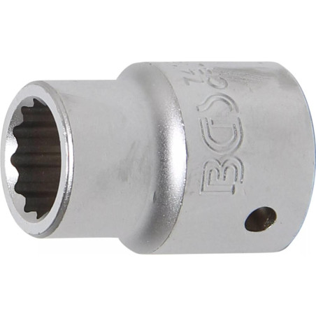 Douille pour Clé Douze Pans 20 mm - Acier, 19 mm - Précision et Robustesse - BGS