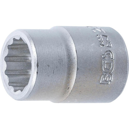 Douille pour Clé 20 mm et 22 mm - Douze Pans - Précision et Robustesse, Acier, Pro - D-Work