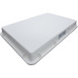 Bac Multifonctions avec Bec Verseur 42L - Blanc, 60.4x10.3x88.6 cm - Polypropylène Résistant - Pratique et Polyvalent - BGS