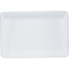 Bac Multifonctions avec Bec Verseur 42L - Blanc, 60.4x10.3x88.6 cm - Polypropylène Résistant - Pratique et Polyvalent - BGS