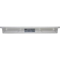 Bac Multifonctions avec Bec Verseur 42L - Blanc, 60.4x10.3x88.6 cm - Polypropylène Résistant - Pratique et Polyvalent - BGS