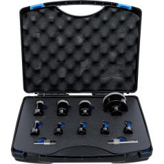 Jeu de Trépans à Diamants 5-68 mm - Coupe Précise et Durable, Pro, 11 pcs - D-Work