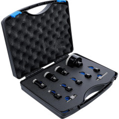 Jeu de Trépans à Diamants 5-68 mm - Coupe Précise et Durable, Pro, 11 pcs - D-Work