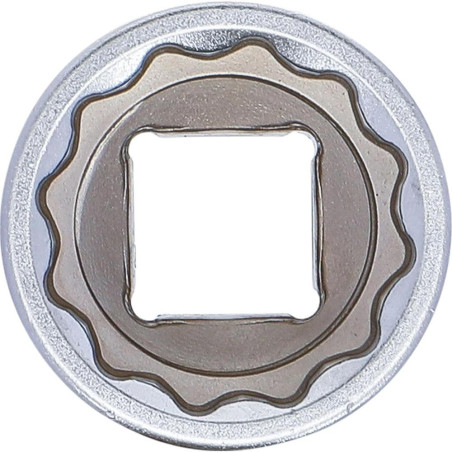 Douille pour Clé 20 mm (3/4) - Douze Pans, 34 mm - Robuste et Précise, Chrome-Vanadium, Zones Difficiles - D-Work