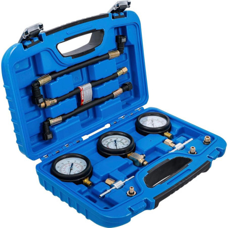 Jeu de Testeurs de Pression Carburant et Compression Motos - 11 Pièces - Précision et Polyvalence - BGS