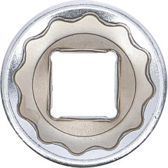 Douille pour Clé 20 mm (3/4) - Douze Pans, 36 mm - Robuste et Précise, Chrome-Vanadium, Zones Difficiles - D-Work