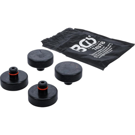 Coussinets de Levage Tesla Modèles 3, S, X, Y - 4 Pièces - Protection et Sécurité du Véhicule - BGS