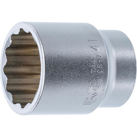 Douille pour Clé 20 mm (3/4 ) - Douze Pans, 41 mm - Robuste et Précise - BGS