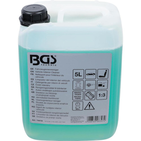 Nettoyant Intérieur Véhicule 5L - Efficace et Pratique - D-Work