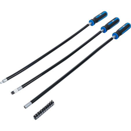 Jeu de Tournevis Flexible 13 pcs - Précision et Accessibilité - - BGS