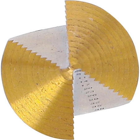 Foret Étagé Nitrure de Titane D.6-38 mm Perçage Précis et Durable, Pro - D-Work