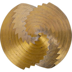 Foret Étagé Nitrure de Titane D.6-60 mm - Perçage Précis et Durable, Pro - D-Work