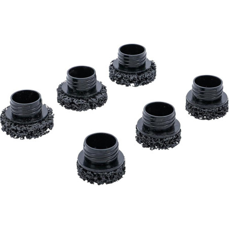 Jeu de Disques Abrasifs de Réserve 6 pcs - Compatible Art. 74449 - Polyvalents et Durables - BGS