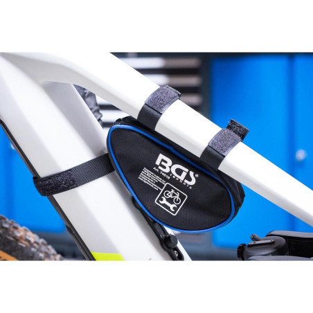 Jeu d Outils pour Bicyclettes 13 pcs - Compact 11,5x5,4x20,2 cm - Polyvalent et Pratique - BGS