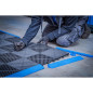 Kit d Éléments d Angle pour Carreaux 10 pcs - Plastique, Système de Clic - Installation Facile et Protection - BGS