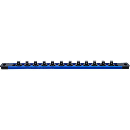 Rail de Support Aimanté pour 12 Douilles 10 mm (3/8 ) - Organisation et Accès Facile - BGS