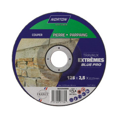 Disque à Polir Ø125 mm - Oxyde d’Aluminium, Grain 320 - Finition Fine et Durable - BGS