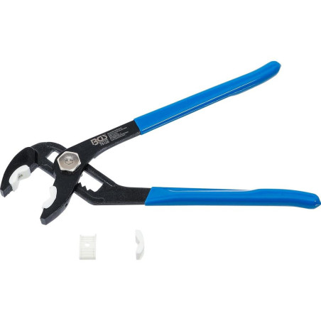 Pince Multiprise 250 mm - Mâchoires de Protection Plastiques - Précision et Protection des Raccords - BGS