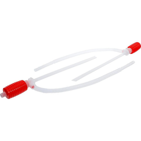 Pompe à Main pour Siphon 2 pcs - 540 mm - Pratique et Facile d Utilisation, Plastique - D-Work