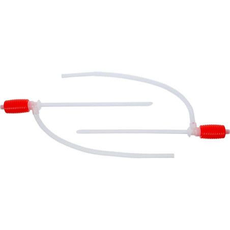 Pompe à Main pour Siphon 2 pcs - 540 mm - Pratique et Facile d Utilisation, Plastique - D-Work