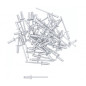 Assortiment de Rivets Pop Ø4 mm - 50 Pièces - Acier, Résistants et Pratiques - - BGS