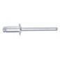 Assortiment de Rivets Pop Ø4 mm - 50 Pièces - Acier, Résistants et Pratiques - - BGS
