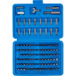 Jeu d’Embouts pour Foreuse 100 pcs - Entraînement Hexagonal 6,3 mm (1/4 ) - Polyvalent et Pratique - BGS
