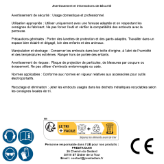 Jeu d’Embouts pour Foreuse 100 pcs - Entraînement Hexagonal 6,3 mm (1/4 ) - Polyvalent et Pratique - BGS