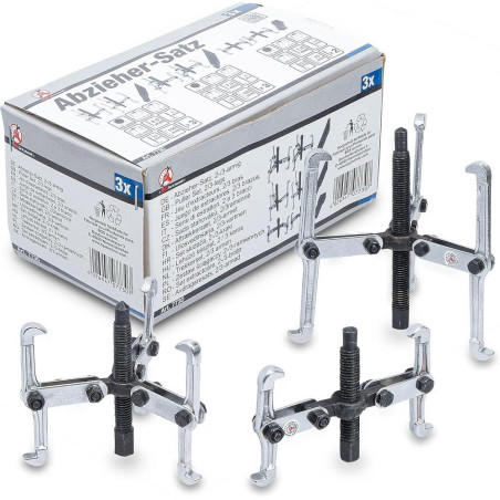 Jeu d Extracteurs 3 Pièces - 150/100/75 mm - 2/3 Bras - Extraction Facile et Polyvalente - BGS
