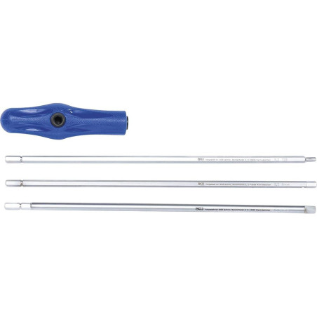 Jeu de 4 Tournevis Profil T Torx - Six Pans Intérieurs - Précision et Confort d Utilisation - BGS